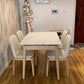 Modern Extendable Dining Table Home Rectangle Sintered Stone Fixed Desk
