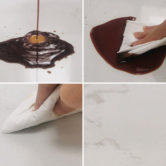 Iron and Slate Table Glam Style Home Living Room Rectangular Dining Table