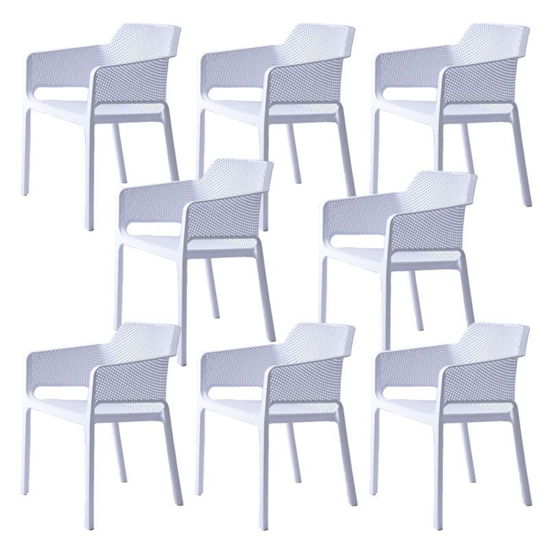 Chaise de restauration de cuisine contemporaine fauteuil en plastique