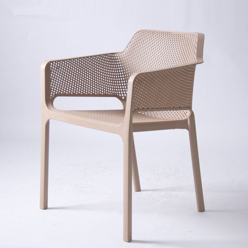 Chaise de restauration de cuisine contemporaine fauteuil en plastique