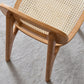 Open Back Side Chair Wood Industrial Style Dining Room Chair