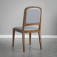 Open Back Side Chair Wood Industrial Style Dining Room Chair for Home Clearhalo 'Dining Chairs' 'Dining Tables & Seating' 'dining_chair' 'furn' 'furn_dining_chair' 'Furniture' 'Kitchen & Dining Furniture' 6155583