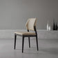 Open Back Side Chair Industrial Style Wood Dining Room Chair