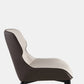 Contemporary Faux Leather Dining Chair Wingback Parsons Chair for Home Use