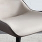 Contemporary Faux Leather Dining Chair Wingback Parsons Chair for Home Use
