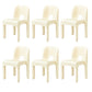 Moderne armloze eetkamerstoel Open Back Side Plastic Chair voor restaurant
