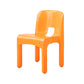 Moderne armloze eetkamerstoel Open Back Side Plastic Chair voor restaurant