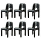 Moderne armloze eetkamerstoel Open Back Side Plastic Chair voor restaurant