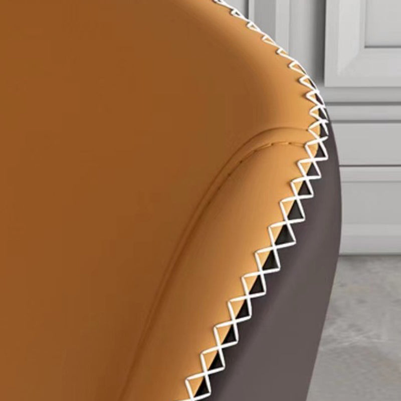 Industriële metalen eetkamerstoel PU Leer eetkamerstoel voor restaurantgebruik