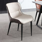 Modern Style Faux Leather Chairs Wingback Arm Chair for Home Use Clearhalo 'Dining Chairs' 'Dining Tables & Seating' 'dining_chair' 'furn' 'furn_dining_chair' 'Furniture' 'Kitchen & Dining Furniture' 6155967