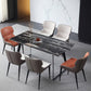 Modern Style Faux Leather Chairs Wingback Arm Chair for Home Use Clearhalo 'Dining Chairs' 'Dining Tables & Seating' 'dining_chair' 'furn' 'furn_dining_chair' 'Furniture' 'Kitchen & Dining Furniture' 6155986