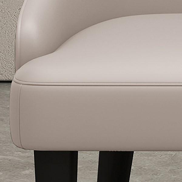 Eigentijdse stoelen stoelen arm eetstoelen met houten benen voor keuken