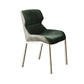 Modern Style Chairs Dining Chairs with Metal Legs for Kitchen Olive Green 1 Piece Clearhalo 'Dining Chairs' 'Dining Tables & Seating' 'dining_chair' 'furn' 'furn_dining_chair' 'Furniture' 'Kitchen & Dining Furniture' 6156111
