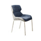 Modern Style Chairs Dining Chairs with Metal Legs for Kitchen Peacock Blue 1 Piece Clearhalo 'Dining Chairs' 'Dining Tables & Seating' 'dining_chair' 'furn' 'furn_dining_chair' 'Furniture' 'Kitchen & Dining Furniture' 6156114