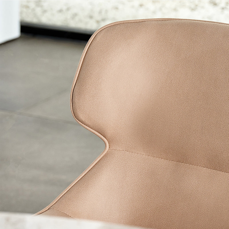 Modern Style Chairs Dining Chairs with Metal Legs for Kitchen Clearhalo 'Dining Chairs' 'Dining Tables & Seating' 'dining_chair' 'furn' 'furn_dining_chair' 'Furniture' 'Kitchen & Dining Furniture' 6156119