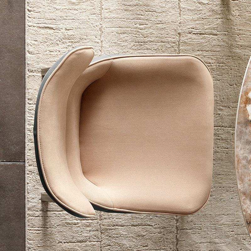 Modern Style Chairs Dining Chairs with Metal Legs for Kitchen Clearhalo 'Dining Chairs' 'Dining Tables & Seating' 'dining_chair' 'furn' 'furn_dining_chair' 'Furniture' 'Kitchen & Dining Furniture' 6156120