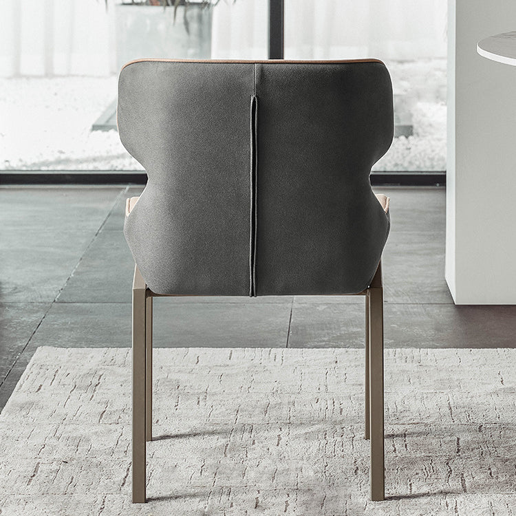 Modern Style Chairs Dining Chairs with Metal Legs for Kitchen Clearhalo 'Dining Chairs' 'Dining Tables & Seating' 'dining_chair' 'furn' 'furn_dining_chair' 'Furniture' 'Kitchen & Dining Furniture' 6156128