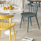 Contemporary Style Armless Chair Winsor Back Side Indoor Chair for Dining Room