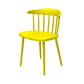 Contemporary Style Armless Chair Winsor Back Side Indoor Chair for Dining Room