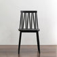 Modern Style Chair Plastic Armless Dining Chair with Metal Base