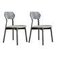 Open Back Side Chair Industrial Black Armless Dining Chairs for Home Upholstered Chair(s) 2 Piece Set Clearhalo 'Dining Chairs' 'Dining Tables & Seating' 'dining_chair' 'furn' 'furn_dining_chair' 'Furniture' 'Kitchen & Dining Furniture' 6156591