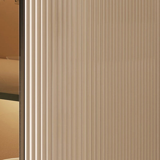 Credenza a 3 tradizioni in pietra sinterizzata glam con porte di vetro per soggiorno