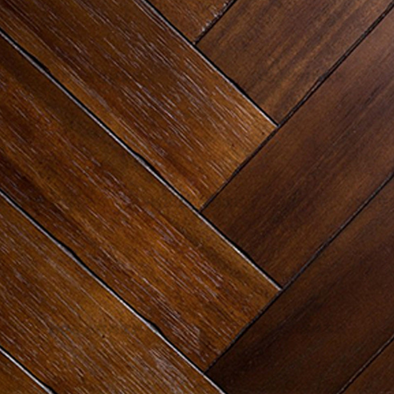 Tableau latéral en bois massif en pin à 2 portes Table de buffet en bois en détresse en marron