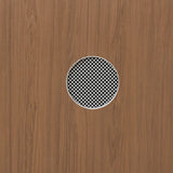 Modern Brown Server Engineering Wood Sideboard Table with Glass Door Clearhalo 'buffet_sideboard' 'Buffets & Sideboards' 'furn' 'furn_buffet_sideboard' 'Furniture' 'Kitchen & Dining Furniture' 6156841