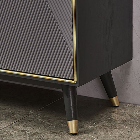 Sideboard a buffet a 3 cassetti con scaffalatura regolabile moderna server buffet