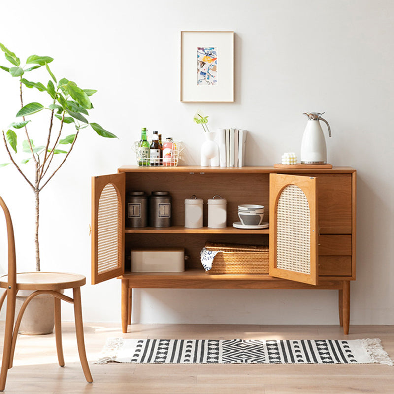 Cabinet à plate-forme en bois de la plate-forme de style rectangle de style moderne