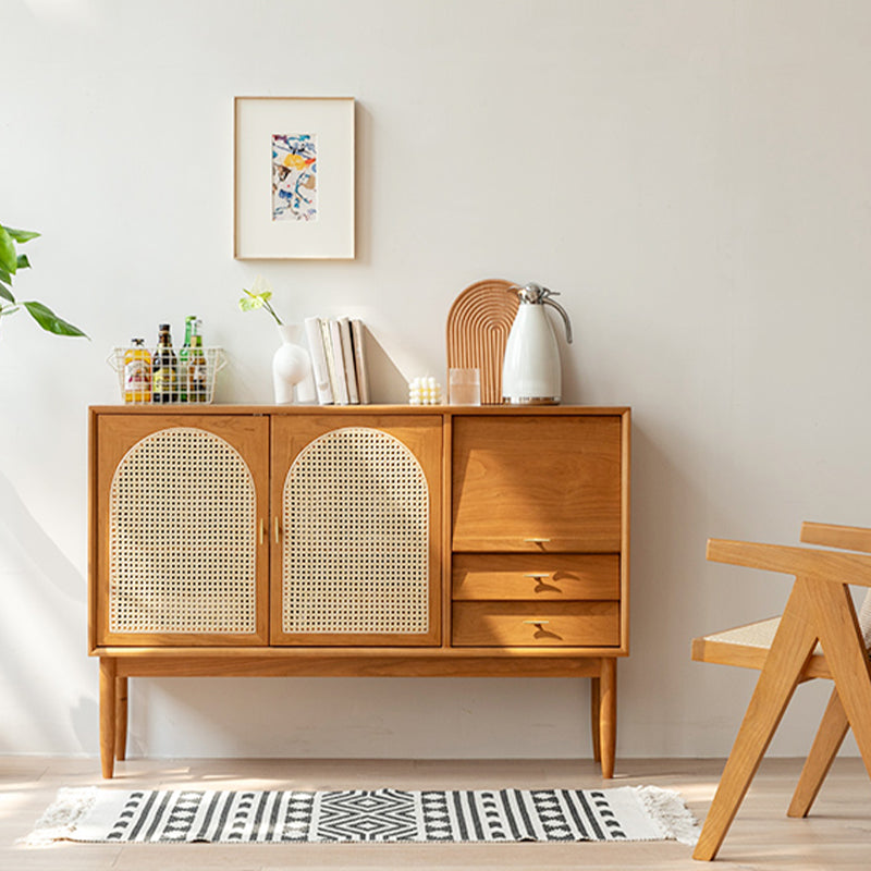 Cabinet à plate-forme en bois de la plate-forme de style rectangle de style moderne