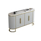 Luxury Style Home Storage Sideboard Sintered Stone Home Sideboard