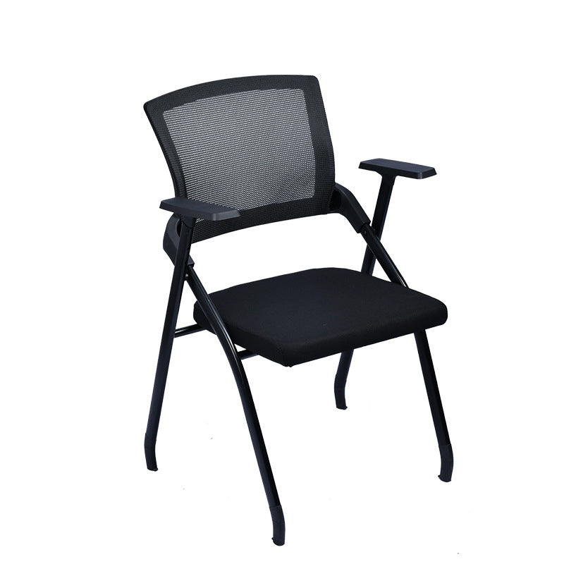 Modern Breathable AirGrid Arm Chair Microfiber Black Conference Office Chair Clearhalo 'furn' 'furn_office_chair' 'Furniture' 'Office Chairs' 'Office Furniture' 'office_chair' 6157126