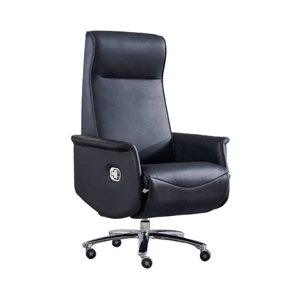 31 "breite zeitgenössische Manager Stuhl schwarzer Leather Executive Chair