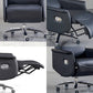 31 "breite zeitgenössische Manager Stuhl schwarzer Leather Executive Chair