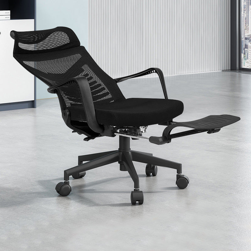 Contemporary Arm Chair Adjustable Seat Height Ergonomic Swivel Office Chair Clearhalo 'furn' 'furn_office_chair' 'Furniture' 'Office Chairs' 'Office Furniture' 'office_chair' 6157166