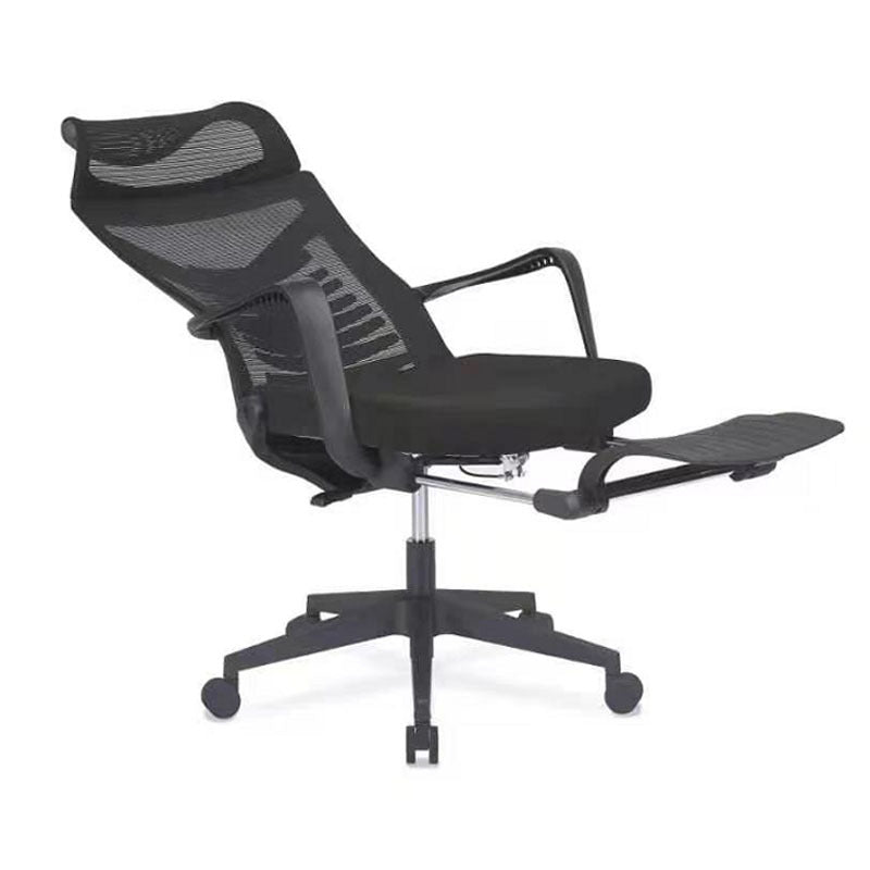 Contemporary Arm Chair Adjustable Seat Height Ergonomic Swivel Office Chair Clearhalo 'furn' 'furn_office_chair' 'Furniture' 'Office Chairs' 'Office Furniture' 'office_chair' 6157185