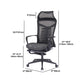 Contemporary Arm Chair Adjustable Seat Height Ergonomic Swivel Office Chair Clearhalo 'furn' 'furn_office_chair' 'Furniture' 'Office Chairs' 'Office Furniture' 'office_chair' 6157187