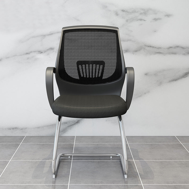 Contemporary Arm Chair Lumbar Support Fixed Arms Office Chair Clearhalo 'furn' 'furn_office_chair' 'Furniture' 'Office Chairs' 'Office Furniture' 'office_chair' 6157228