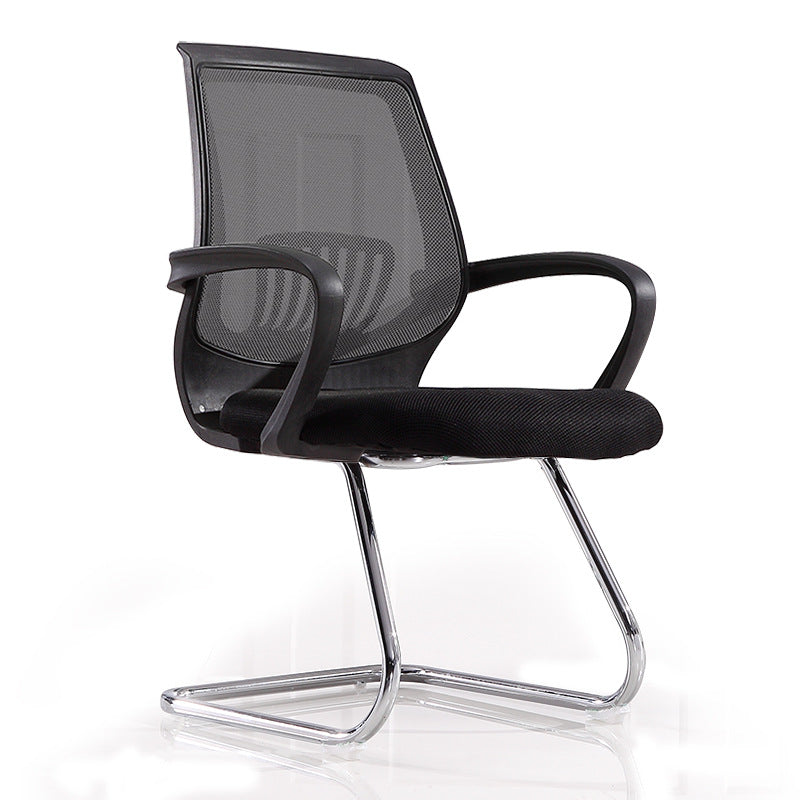Contemporary Arm Chair Lumbar Support Fixed Arms Office Chair Clearhalo 'furn' 'furn_office_chair' 'Furniture' 'Office Chairs' 'Office Furniture' 'office_chair' 6157231