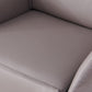 29" Wide Contemporary Managers Chair Gray Leather Executive Chair Clearhalo 'furn' 'furn_office_chair' 'Furniture' 'Office Chairs' 'Office Furniture' 'office_chair' 6157277