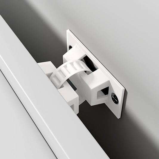 Modern Standard Bookshelf Drawers Included Engineered Wood Bookcase with Doors