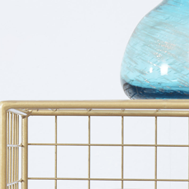 Modern Closed Back Book Shelf Metal Bookcase for Living Room Clearhalo 'Bookcases' 'furn' 'furn_bookcases' 'Furniture' 'Office Furniture' 6157405