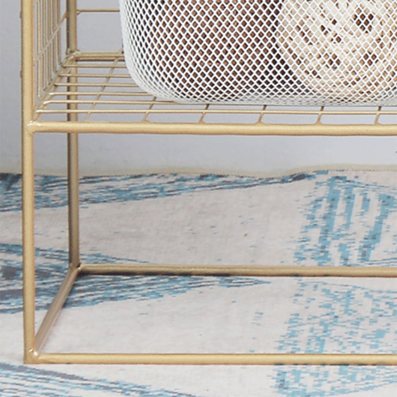 Modern Closed Back Book Shelf Metal Bookcase for Living Room Clearhalo 'Bookcases' 'furn' 'furn_bookcases' 'Furniture' 'Office Furniture' 6157408