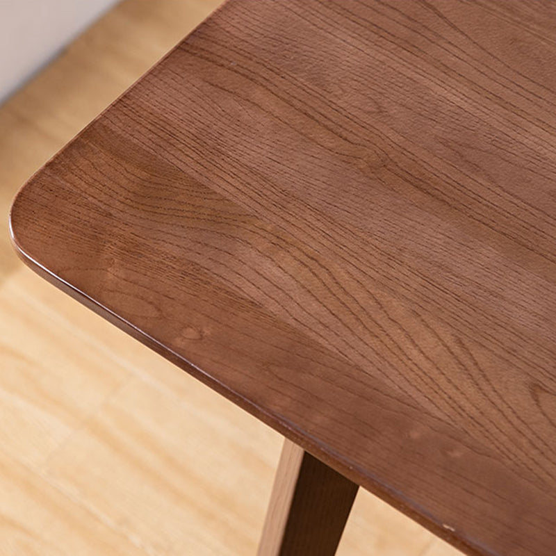 Contemporary Solid Wood Seating Bench Home Bench in Brown with Legs Clearhalo 'Benches' 'Chairs & Seating' 'furn' 'furn_benches' 'Furniture' 'Living Room Furniture' 6157509