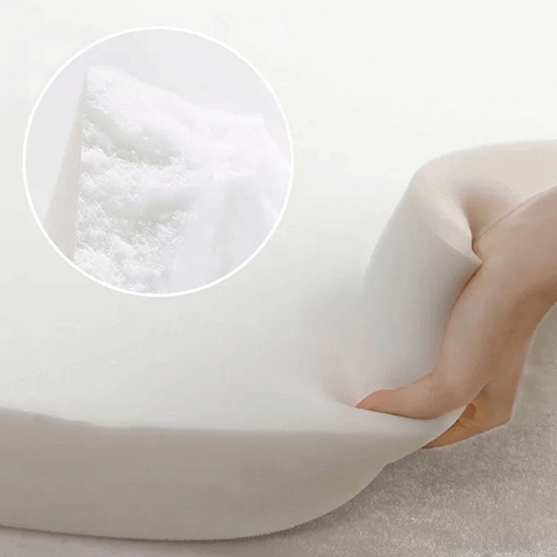 Contemporary Upholstered Bench Bedroom Ottoman Seating Bench 15.7" Height with Legs Clearhalo 'Benches' 'Chairs & Seating' 'furn' 'furn_benches' 'Furniture' 'Living Room Furniture' 6157570