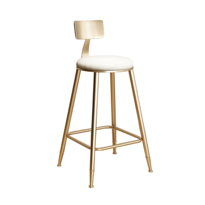 Contemporary Round Pub Table Set with Metal Stools 1/3/5 Pieces Pine Wood Top Bar Set White 30"H Stool (Single) Clearhalo 'Bar Furniture' 'furn' 'furn_home_bar_bar_sets' 'Furniture' 'Home Bars & Bar Sets' 'home_bar_bar_sets' 'Kitchen & Dining Furniture' 6157758