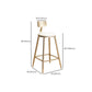Contemporary Round Pub Table Set with Metal Stools 1/3/5 Pieces Pine Wood Top Bar Set Clearhalo 'Bar Furniture' 'furn' 'furn_home_bar_bar_sets' 'Furniture' 'Home Bars & Bar Sets' 'home_bar_bar_sets' 'Kitchen & Dining Furniture' 6157775