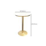 Contemporary Round Pub Table Set with Metal Stools 1/3/5 Pieces Pine Wood Top Bar Set Clearhalo 'Bar Furniture' 'furn' 'furn_home_bar_bar_sets' 'Furniture' 'Home Bars & Bar Sets' 'home_bar_bar_sets' 'Kitchen & Dining Furniture' 6157780