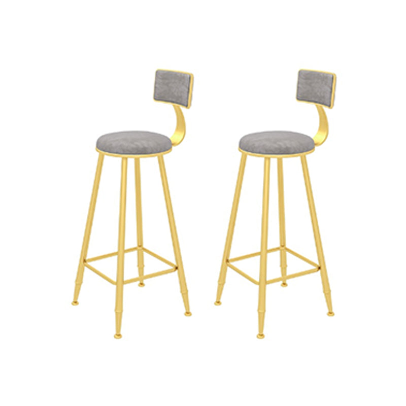 Glam Faux Marble Bar Set 1/2/4 Pieces Rectangle Counter Table Set for Indoor Grey 30"H Stools (Set of 2) Clearhalo 'Bar Furniture' 'furn' 'furn_home_bar_bar_sets' 'Furniture' 'Home Bars & Bar Sets' 'home_bar_bar_sets' 'Kitchen & Dining Furniture' 6157844
